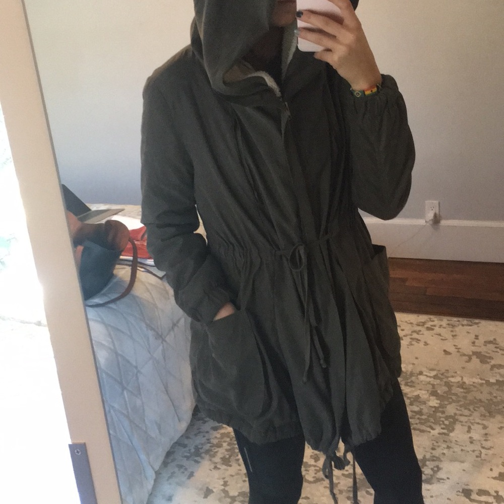 Fuzzy Sweater Jacket! - image 1